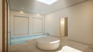 Indoor heated pool
