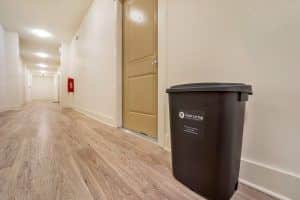 luxury apartments hallway