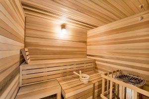 sauna room
